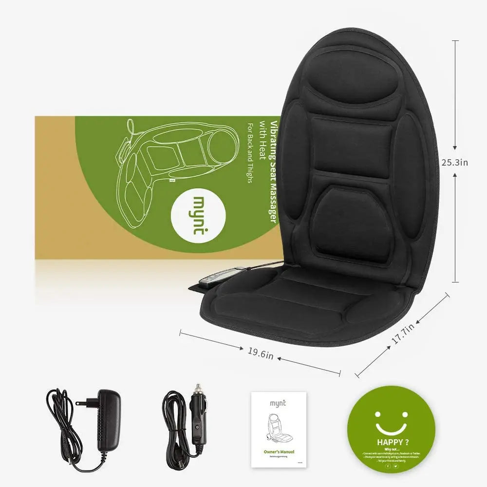 Chair Massage Cushion 8 Vibrating Nodes to Relieve Stress and Fatigue