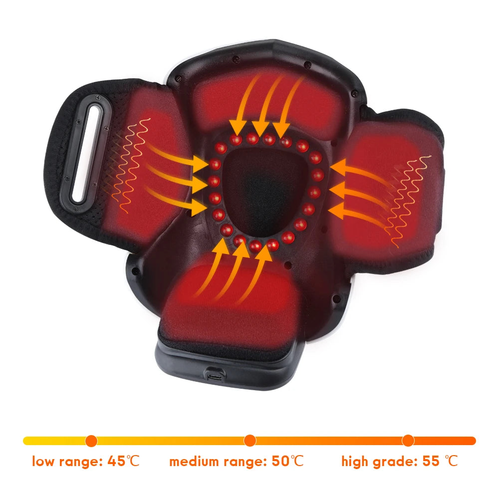 Electric Infrared Heating Knee Massager For Joint Relief