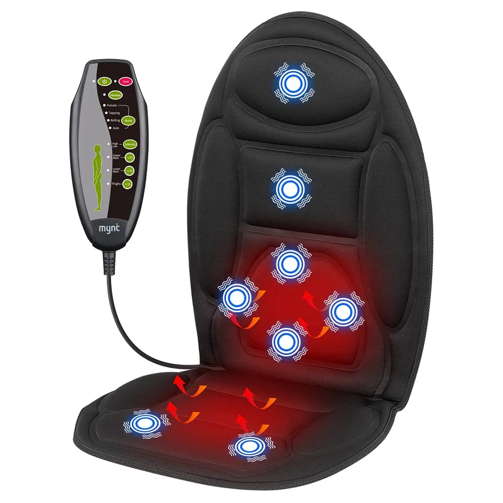 Chair Massage Cushion 8 Vibrating Nodes to Relieve Stress and Fatigue