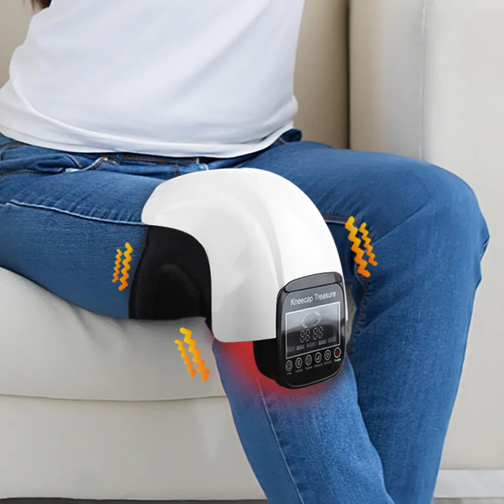 Electric Infrared Heating Knee Massager For Joint Relief