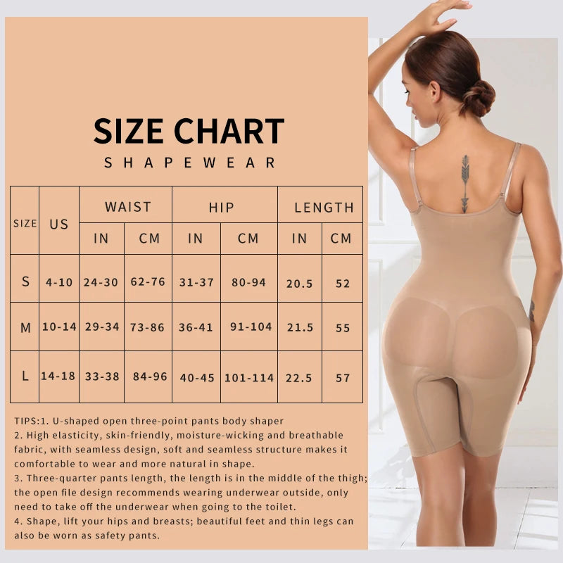 Women Full Body Waist Trainer Shapewear