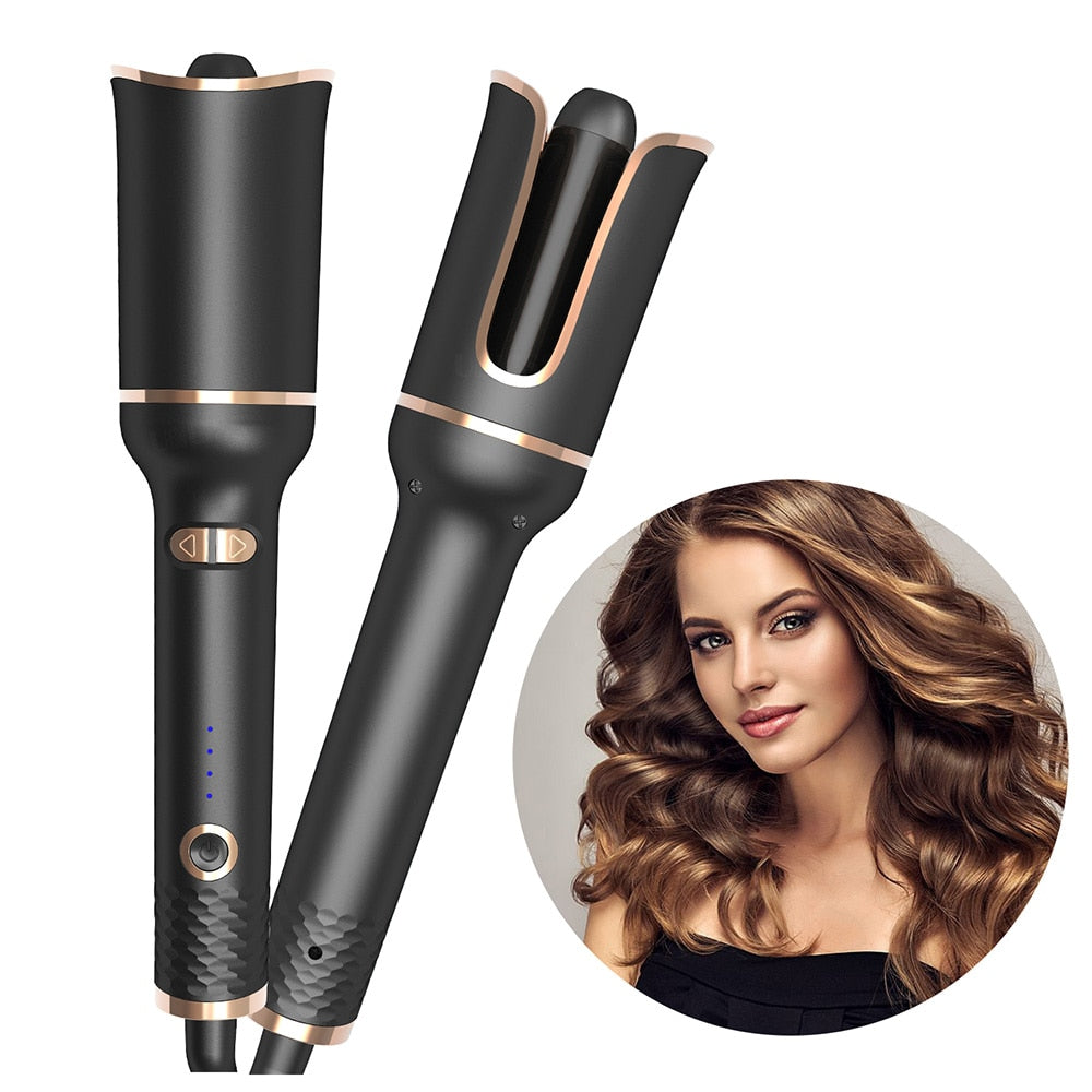 Automatic Rotating Ceramic Hair Curler