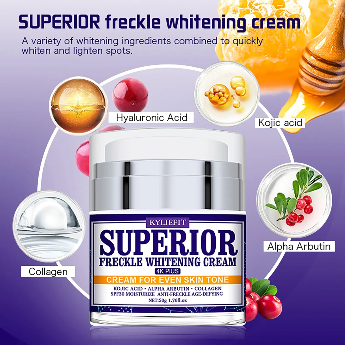 Organic Dark Spot Correction Cream,