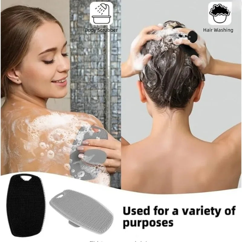 1pc Soft Silicone Exfoliating Brush Cleanser