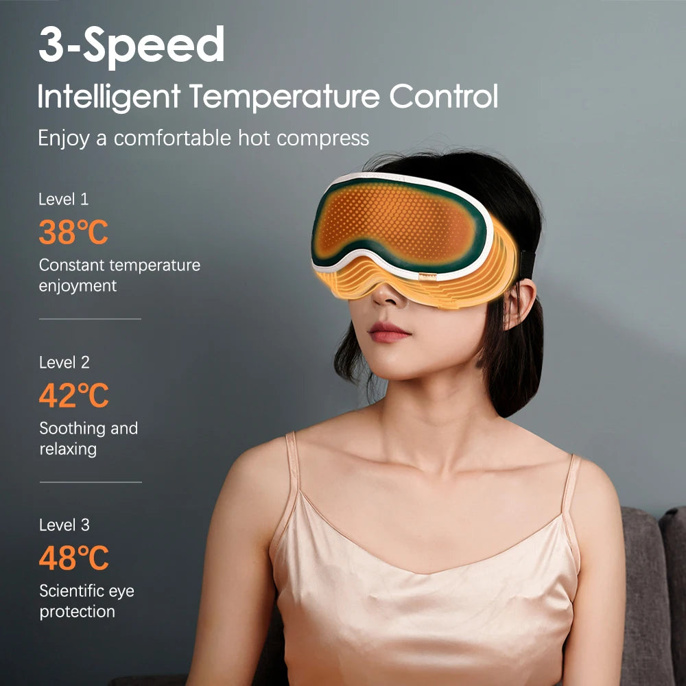 Electric Sleeping Mask Steam Eye Massager