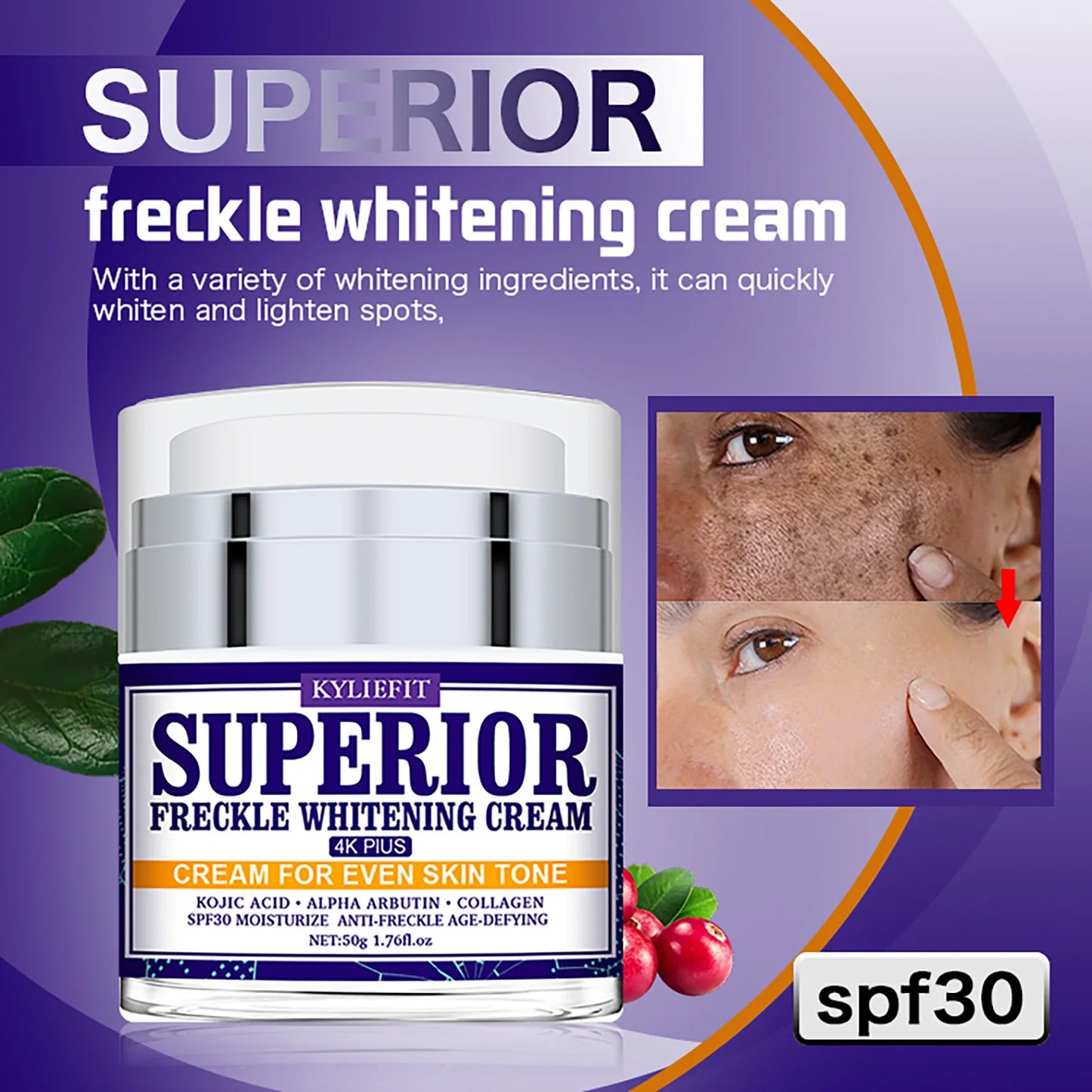 Organic Dark Spot Correction Cream,