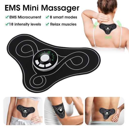 Portable Mini Neck Massager  For Body Pain Relief