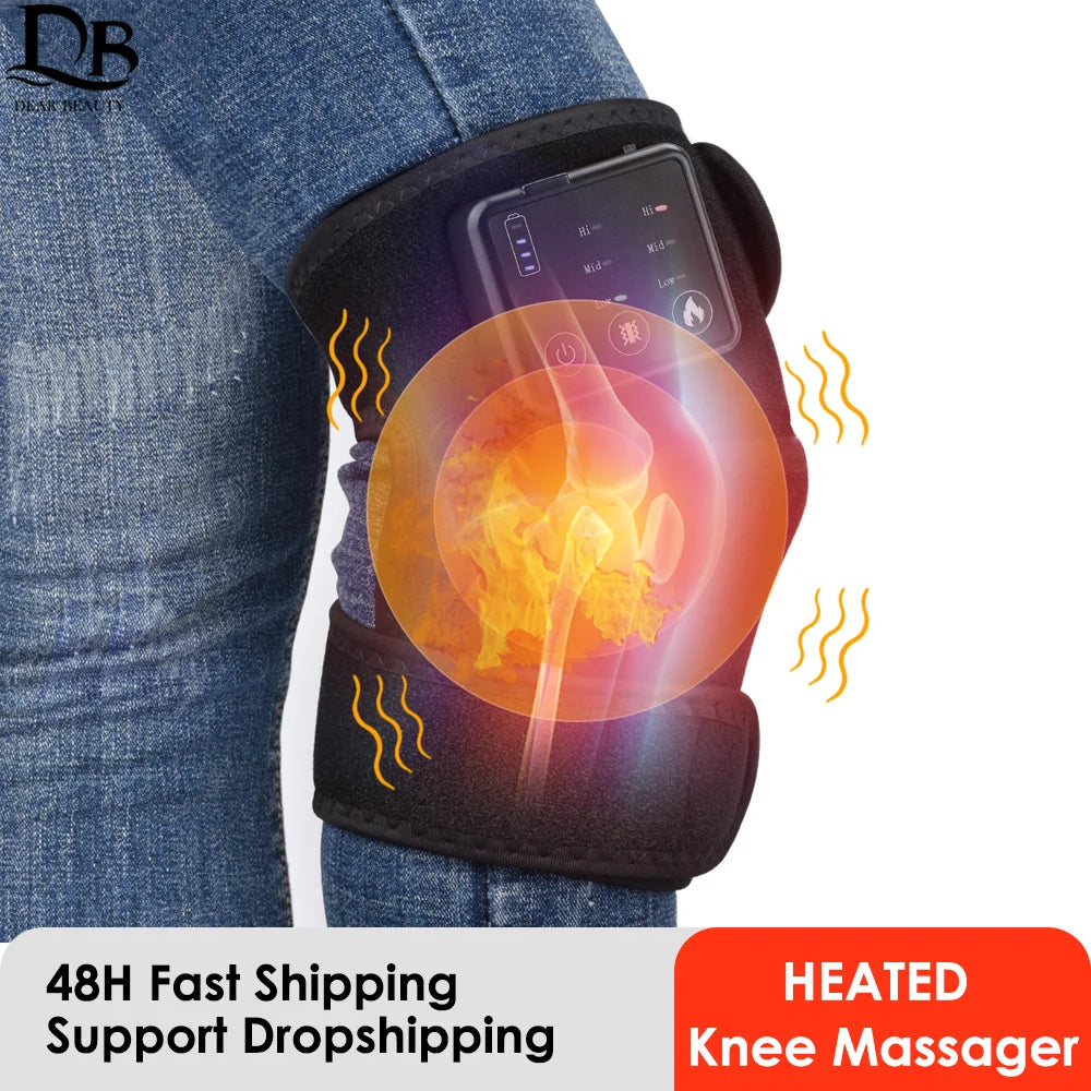 Electric Heating Knee Massager Far Infrared Joint Physiotherapy