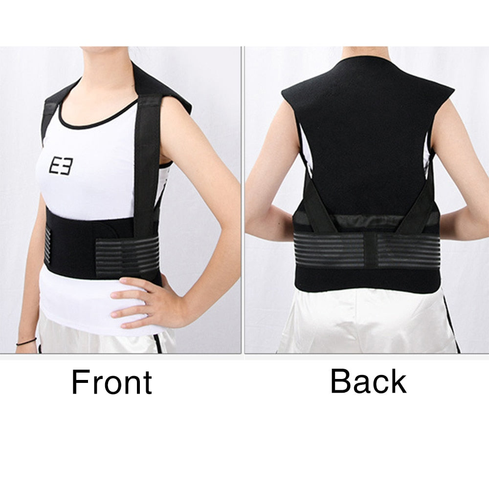 Magnetic Back Support Heating Belt Therapy