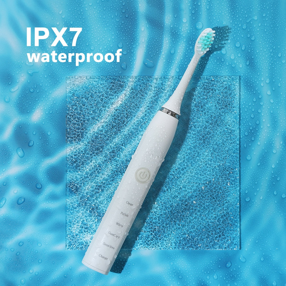 Ultrasonic USB Rechargeable Electric Toothbrush