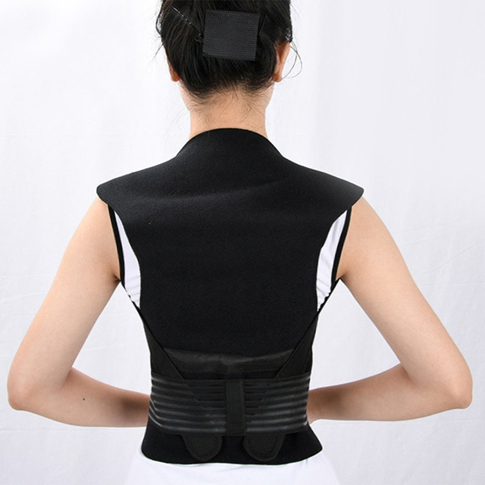 Magnetic Back Support Heating Belt Therapy