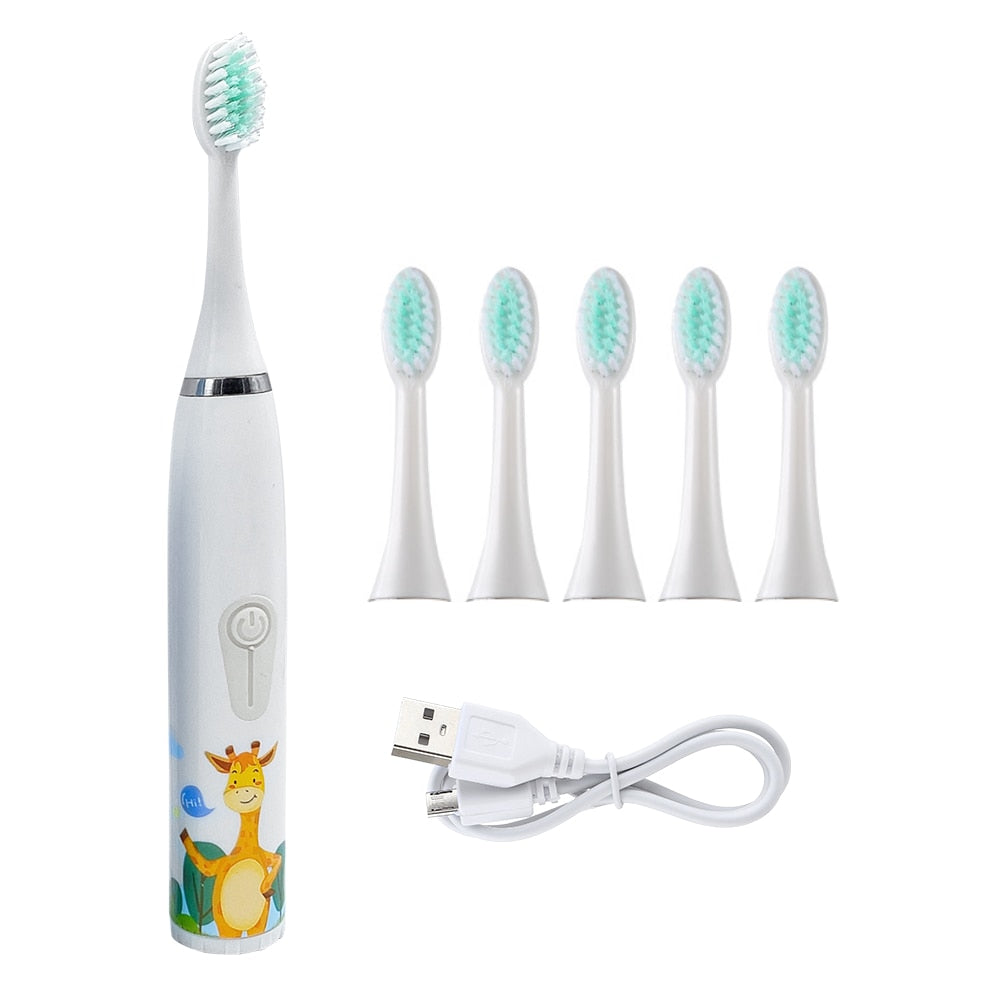 Ultrasonic USB Rechargeable Electric Toothbrush