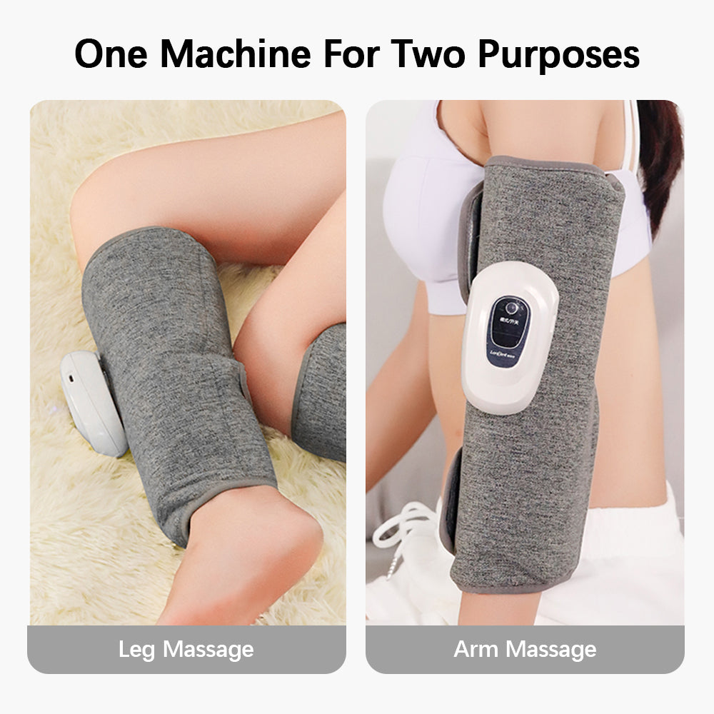 Pair Wireless Leg Massager With Smart Air Compression