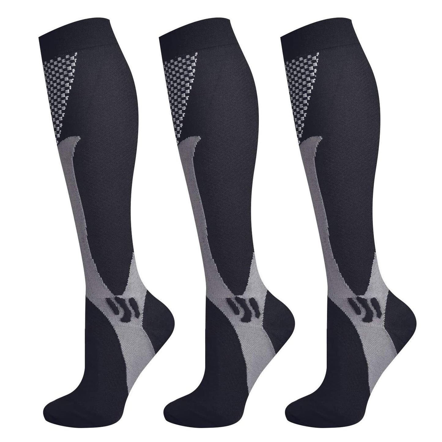 Brothock 3 Pairs Compression Socks for Women