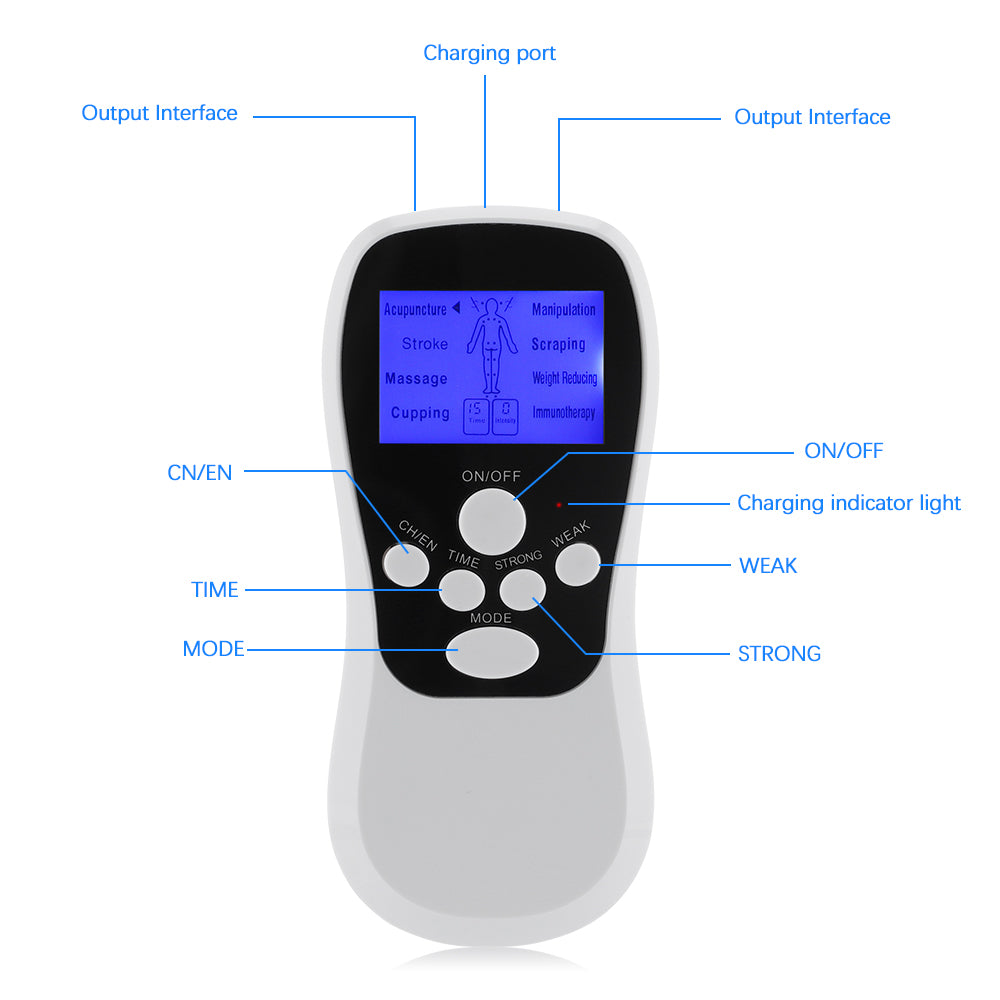 Dual Channel Electronic Pain Relief Massager