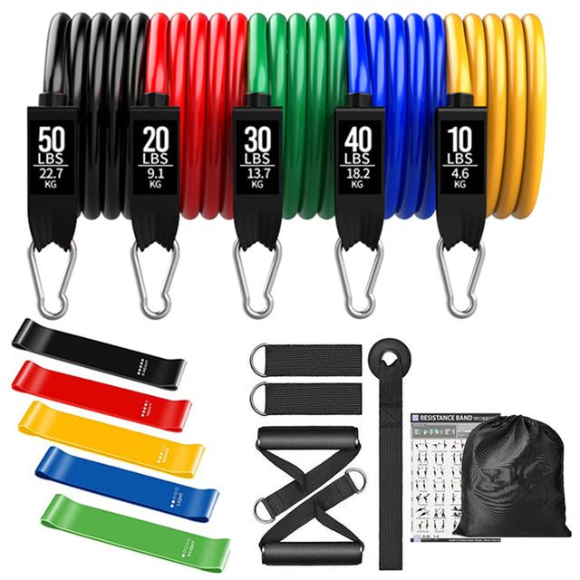 360Ibs Resistance Bands Exercise Set